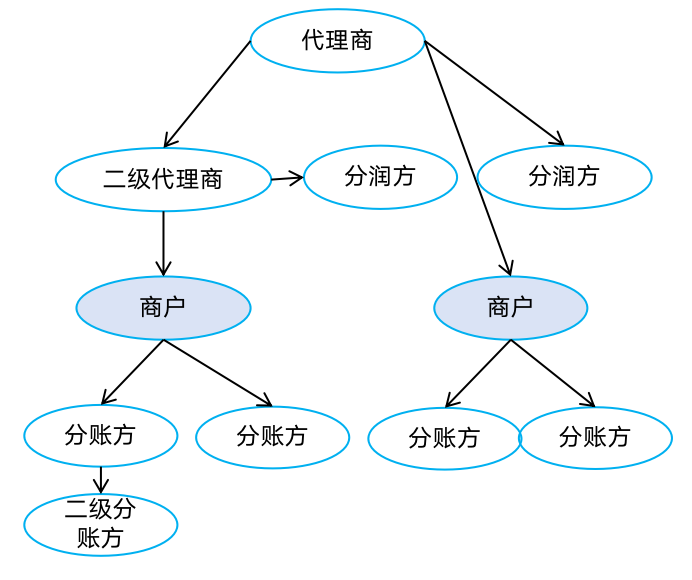 五大分账场景图谱